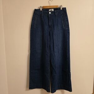 PAIGE Dark Blue Flare Jeans